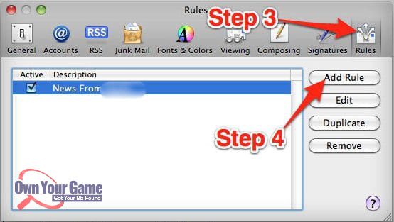 Mac email whitelisting 1