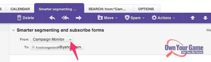 Yahoo email whitelisting 1